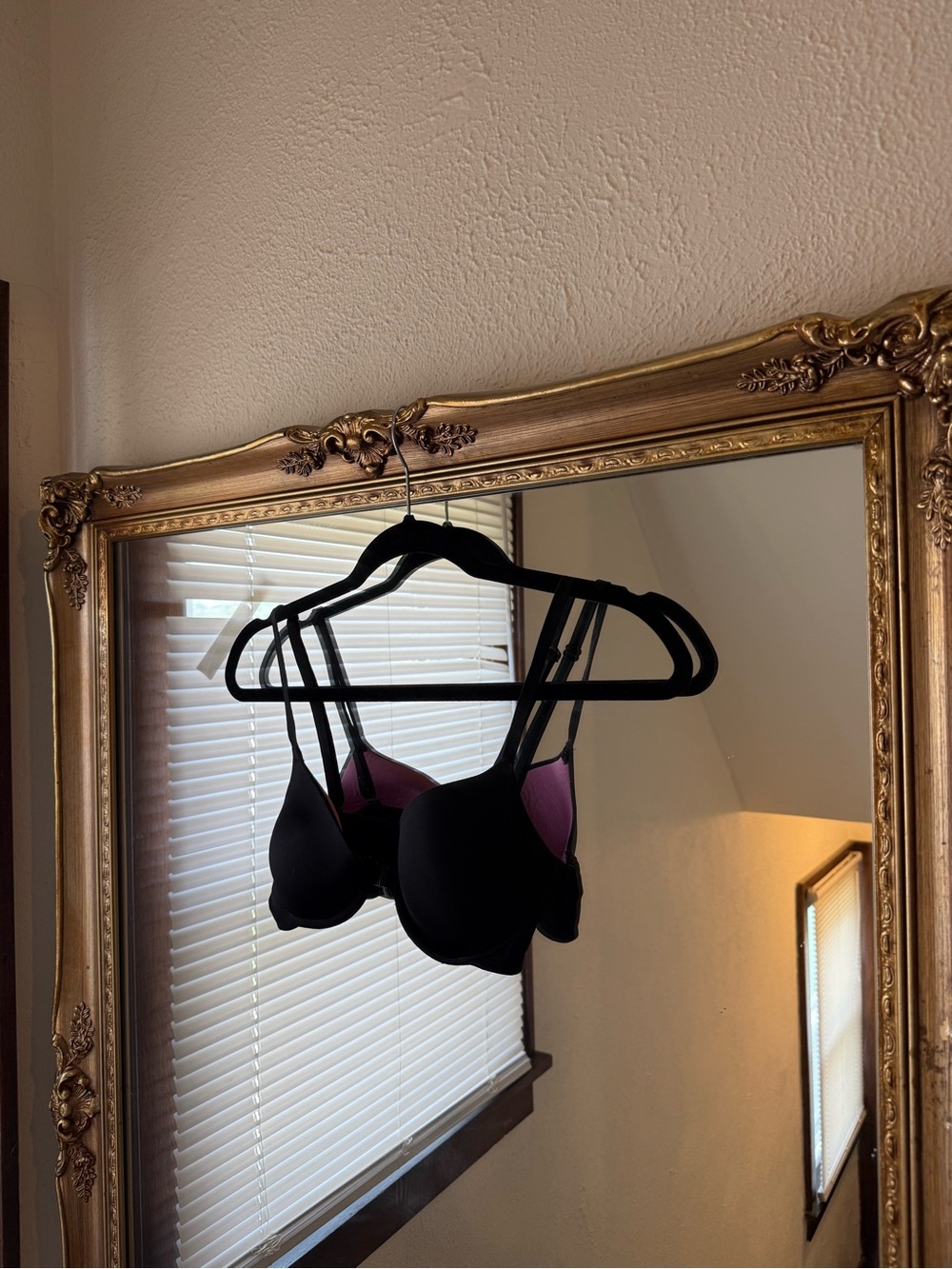 Black & Green VS PINK Bras 32C